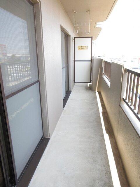 島田市井口マンション バルコニー