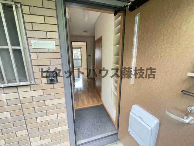 焼津市大栄町アパート 玄関