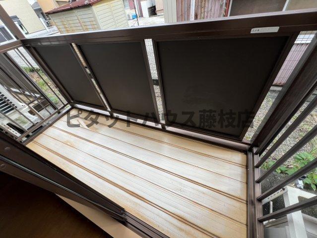 焼津市大村新田アパート バルコニー