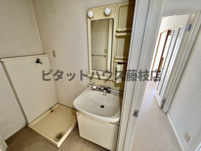焼津市中里アパート 洗面