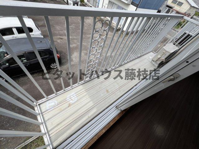 焼津市焼津アパート バルコニー