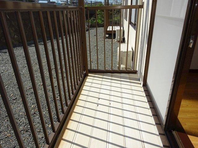 掛川市城西アパート バルコニー