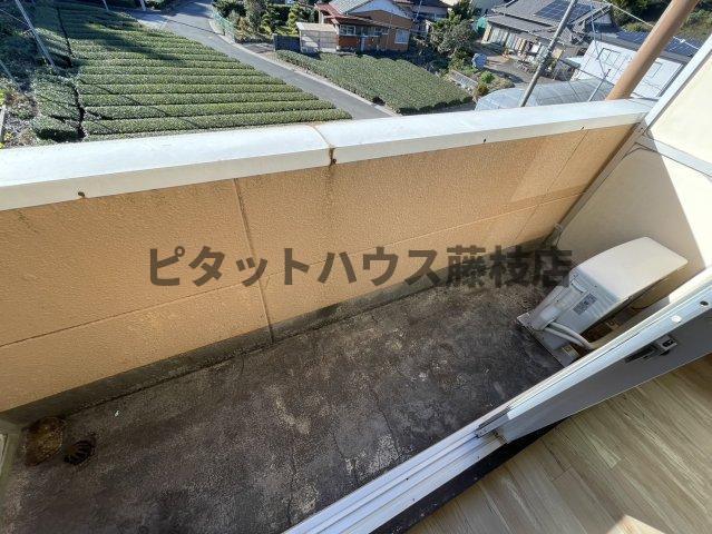 島田市船木アパート バルコニー