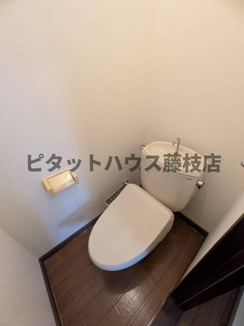 藤枝市与左衛門アパート トイレ