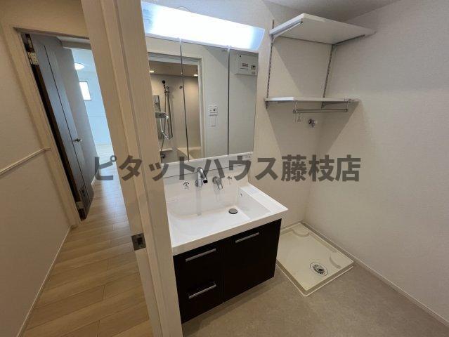 焼津市東小川アパート 洗面