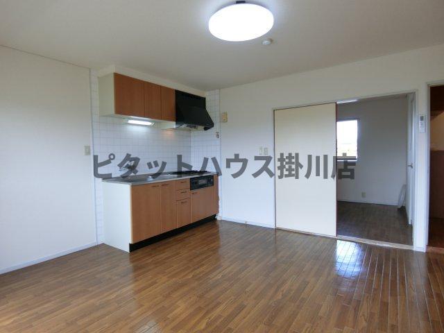 掛川市富部マンション リビング