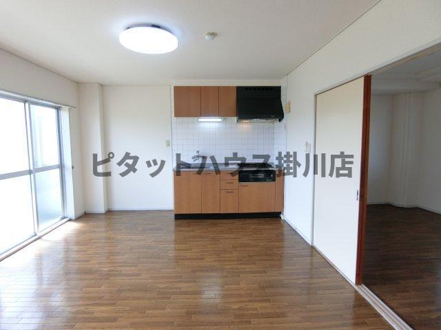 掛川市富部マンション リビング