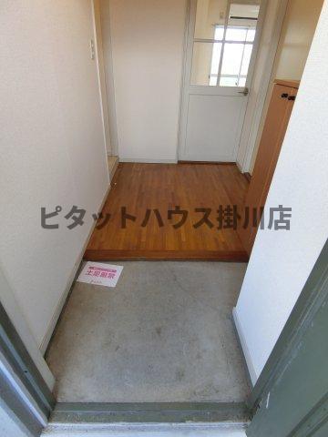 掛川市富部マンション 玄関