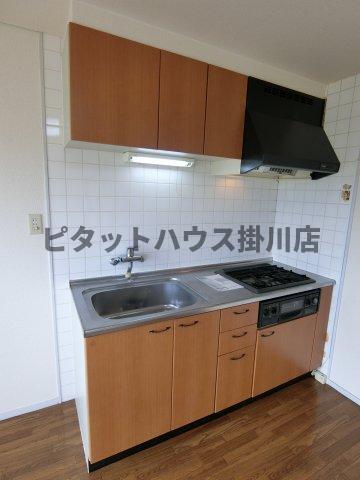 掛川市富部マンション キッチン