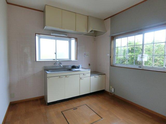 袋井市愛野アパート リビング