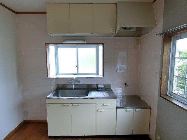袋井市愛野アパート キッチン