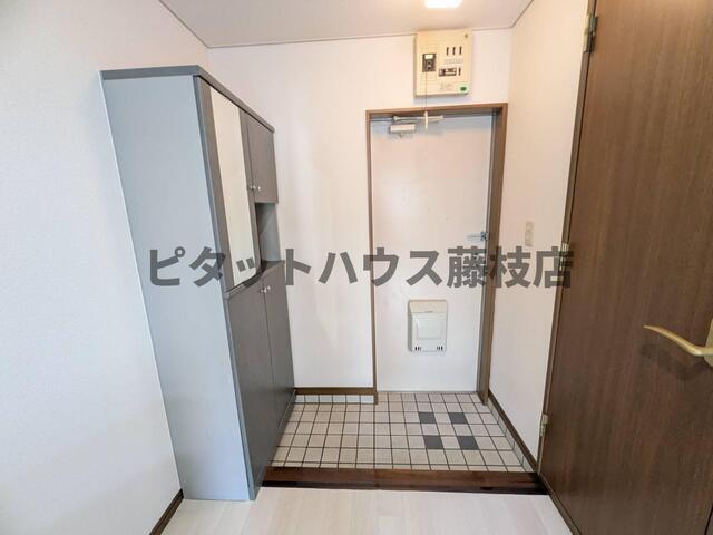 藤枝市下青島アパート 玄関