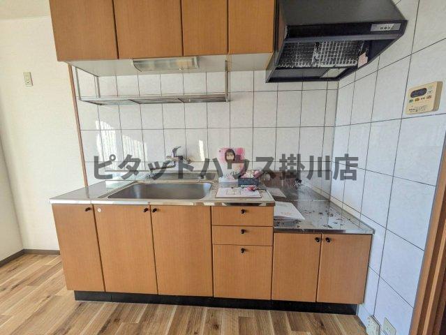 御前崎市池新田アパート キッチン