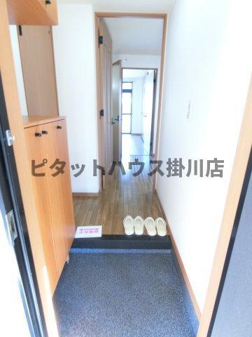 袋井市徳光アパート 玄関