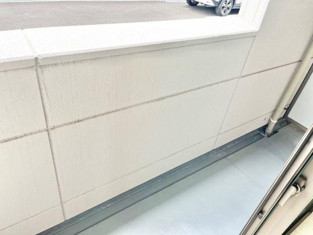 藤枝市築地アパート バルコニー