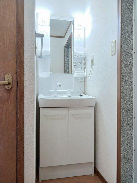 御前崎市合戸アパート 洗面