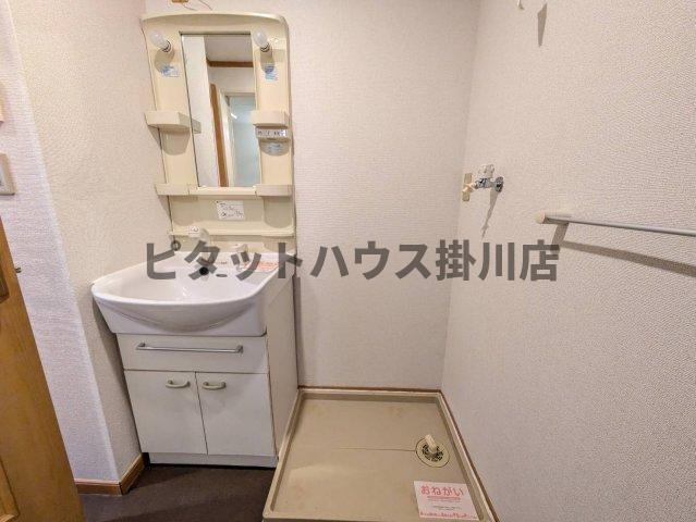 御前崎市白羽アパート 洗面