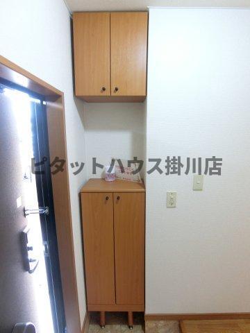 掛川市逆川アパート 玄関