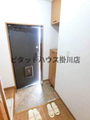 掛川市逆川アパート 玄関