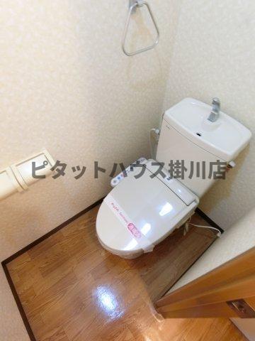 掛川市逆川アパート トイレ
