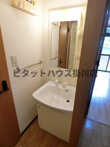 掛川市逆川アパート 洗面