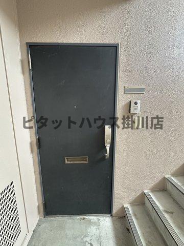 掛川市天王町マンション 玄関