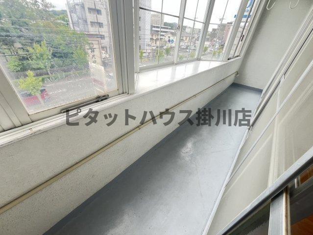 掛川市南マンション バルコニー
