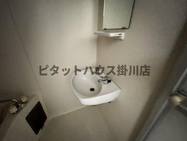 袋井市方丈アパート 洗面