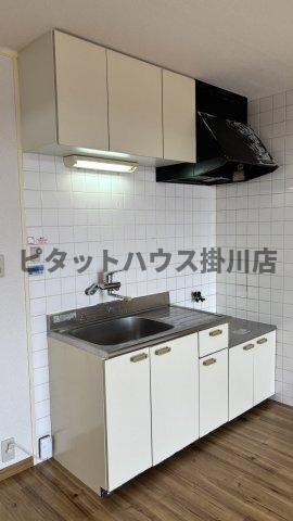 掛川市富部アパート キッチン