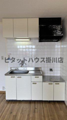 掛川市富部アパート キッチン