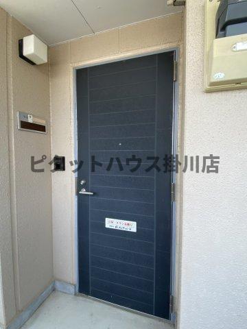 掛川市下垂木マンション 玄関