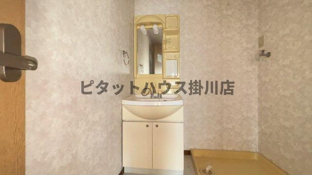 掛川市下垂木マンション 洗面