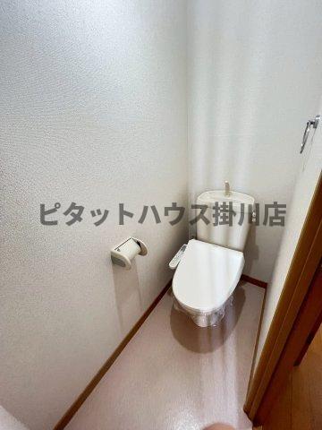 袋井市愛野東アパート トイレ