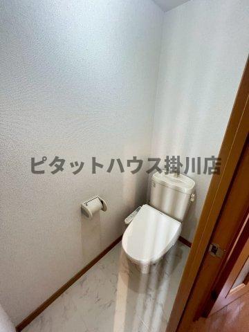 袋井市愛野東アパート トイレ