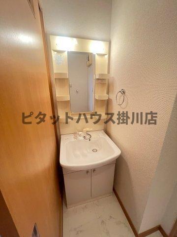 袋井市愛野東アパート 洗面