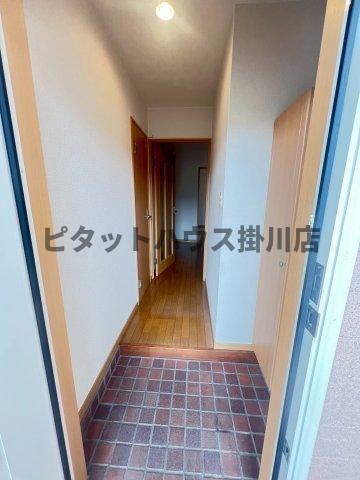 袋井市愛野南アパート 玄関