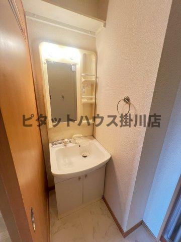 袋井市愛野南アパート 洗面
