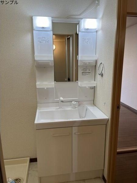 菊川市加茂テラスハウス 洗面