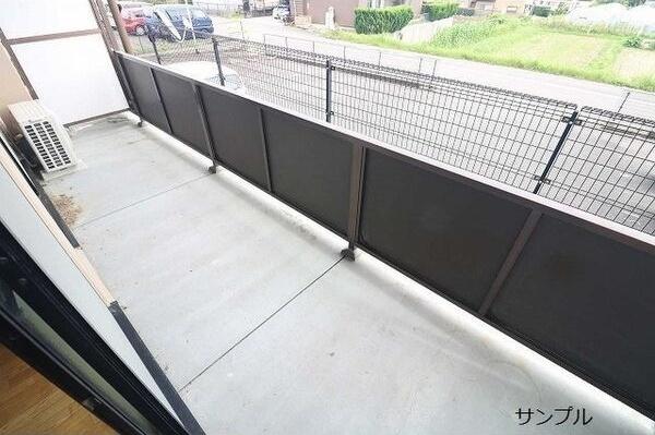 御前崎市塩原新田マンション バルコニー