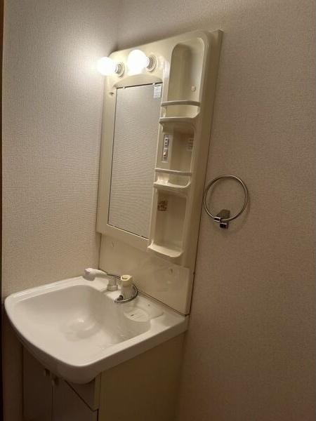 御前崎市佐倉アパート 洗面