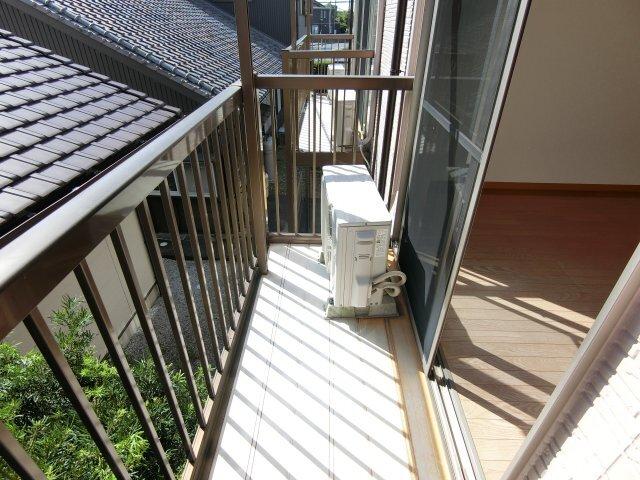 掛川市沖之須アパート バルコニー