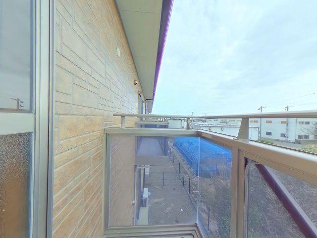 御前崎市御前崎テラスハウス バルコニー