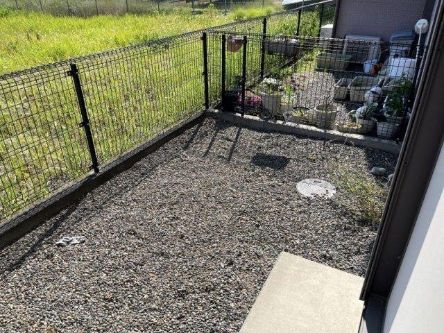 御前崎市池新田アパート 庭