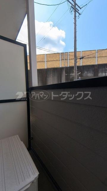 掛川市中央高町アパート バルコニー