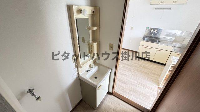 掛川市杉谷アパート 洗面