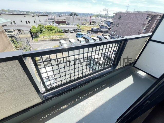 掛川市宮脇アパート バルコニー
