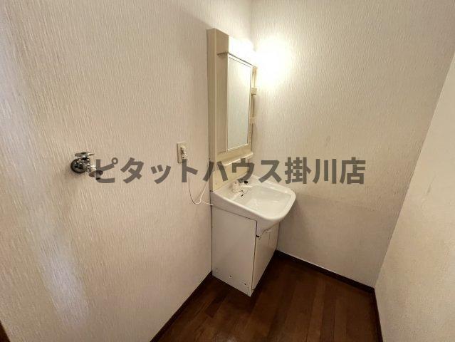 掛川市宮脇アパート 洗面