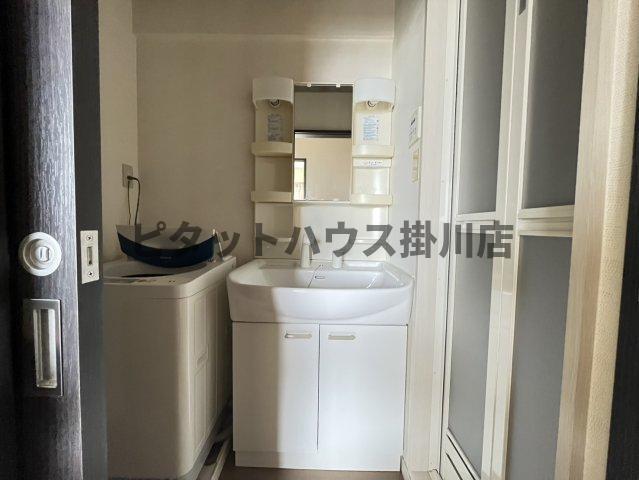 掛川市大池マンション 洗面