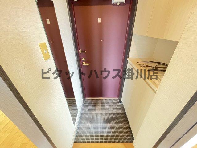 掛川市大池マンション 玄関