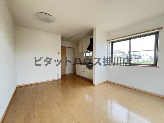 掛川市富部アパート リビング